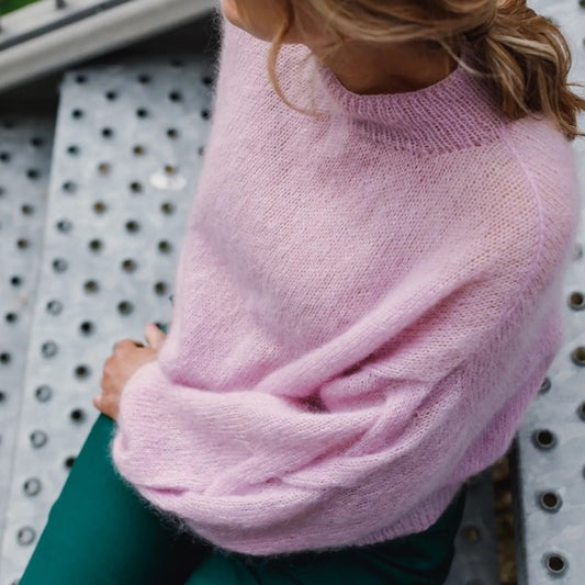 Plait Sleeve Sweater - Purl Foundry