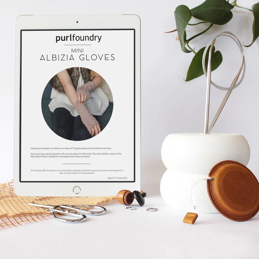 Mini Albizia Gloves - Purl Foundry