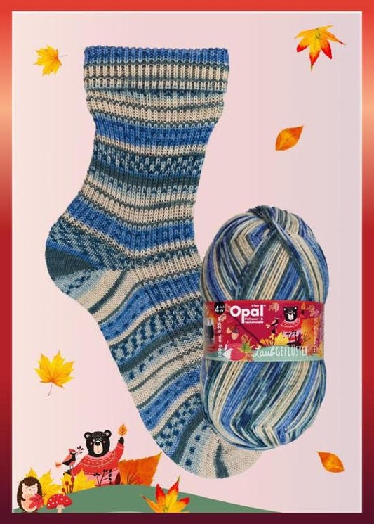 Opal Laubgefluster/Leaf Whispers 4 Ply - 11251
