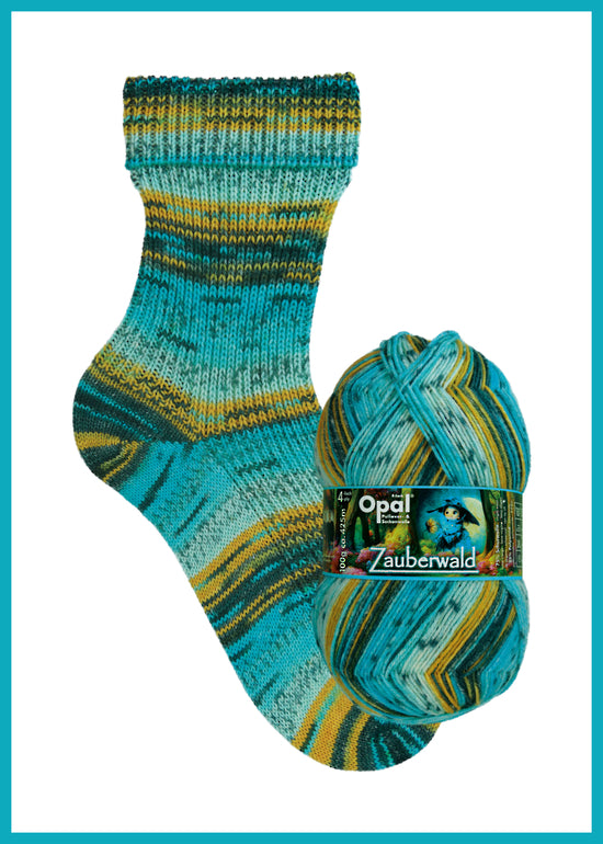 Opal Zauberwald Magic Forest 4 Ply - The Fabulous Magician - 11445