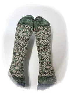 Hyper Delft Socks Kit - Dark Omen Yarn