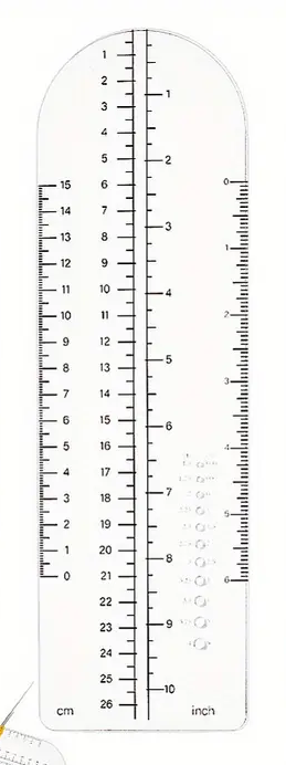 Sock Ruler/Needle Gauge - 27cm