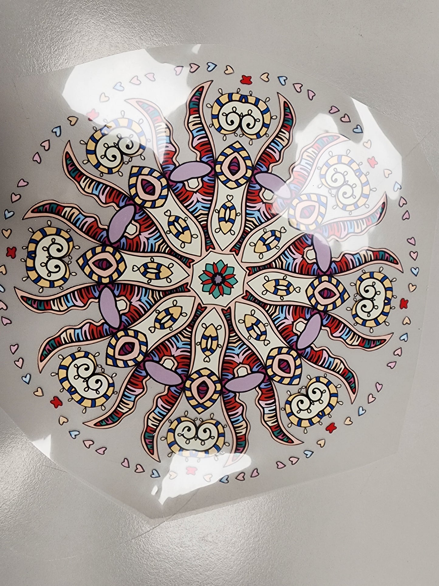 Patches - Mandala - Iron-on 22cm