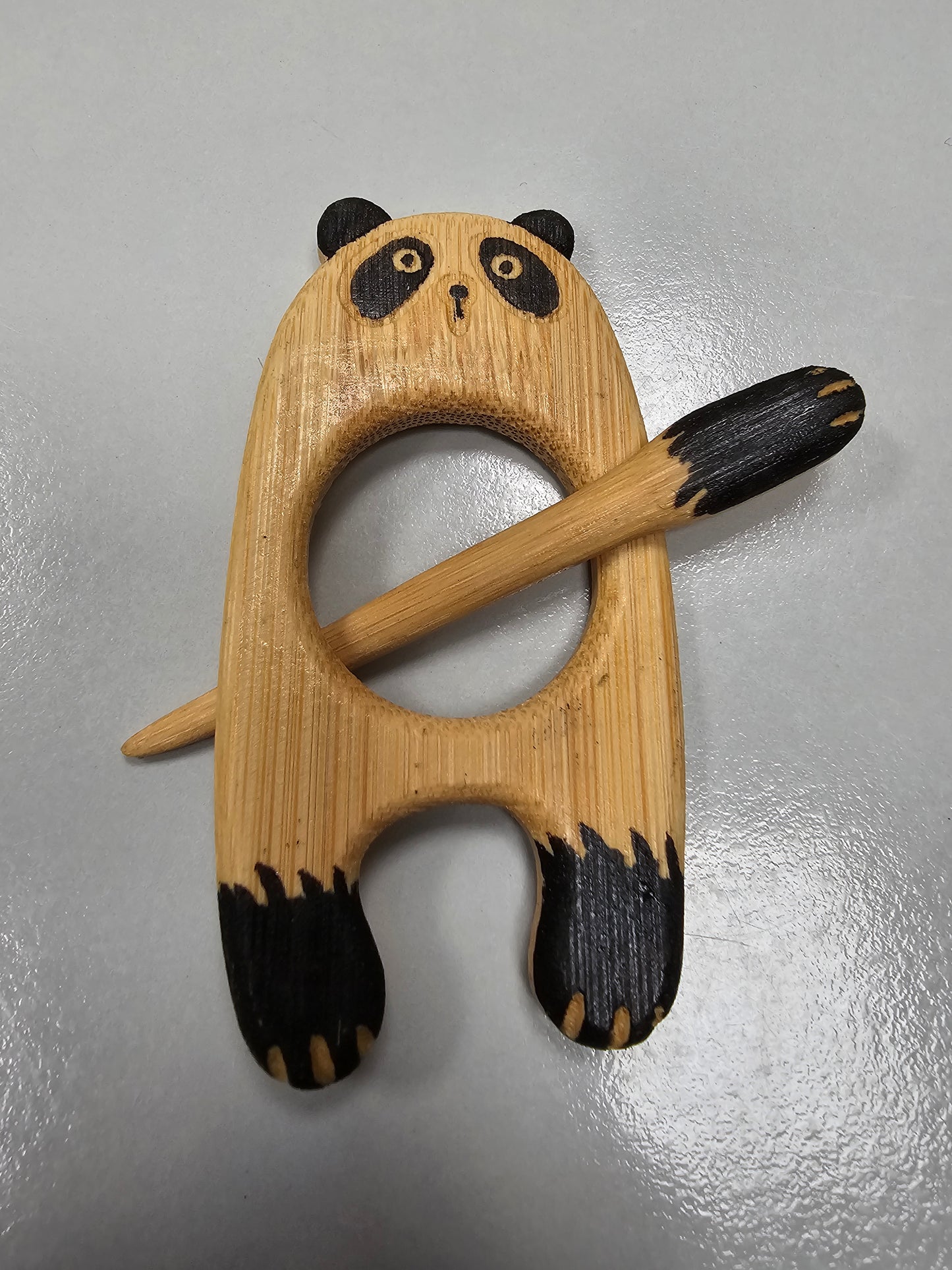 Shawl Pin - Panda