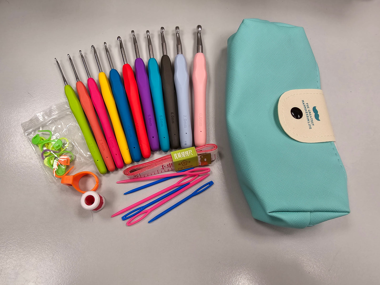Ultimate Crochet Starter Kit - Blue