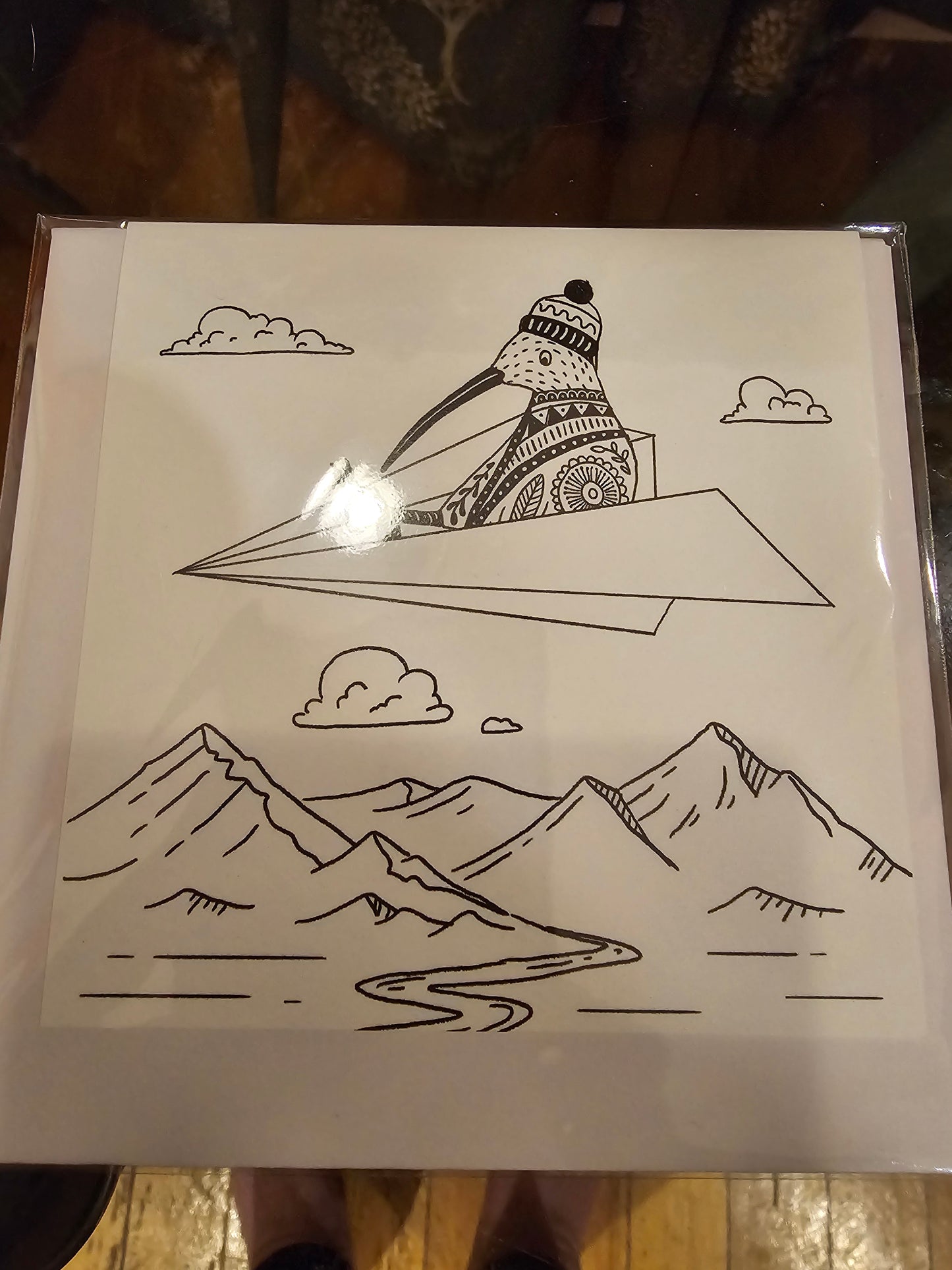Gift Card - GC07 - Paper Plane Kiwi