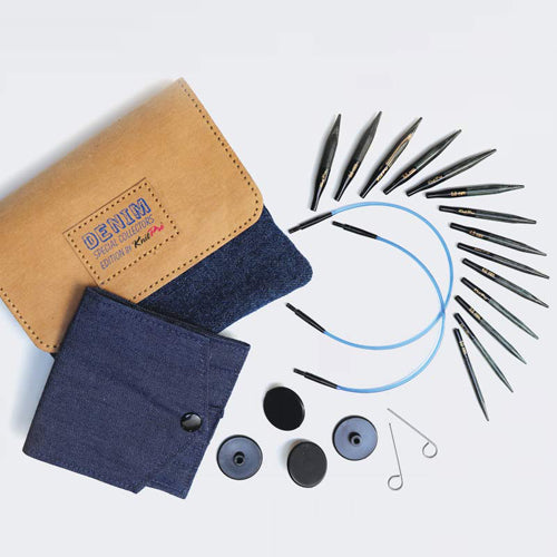 KnitPro Indigo Wood - Mini Interchangeable Set