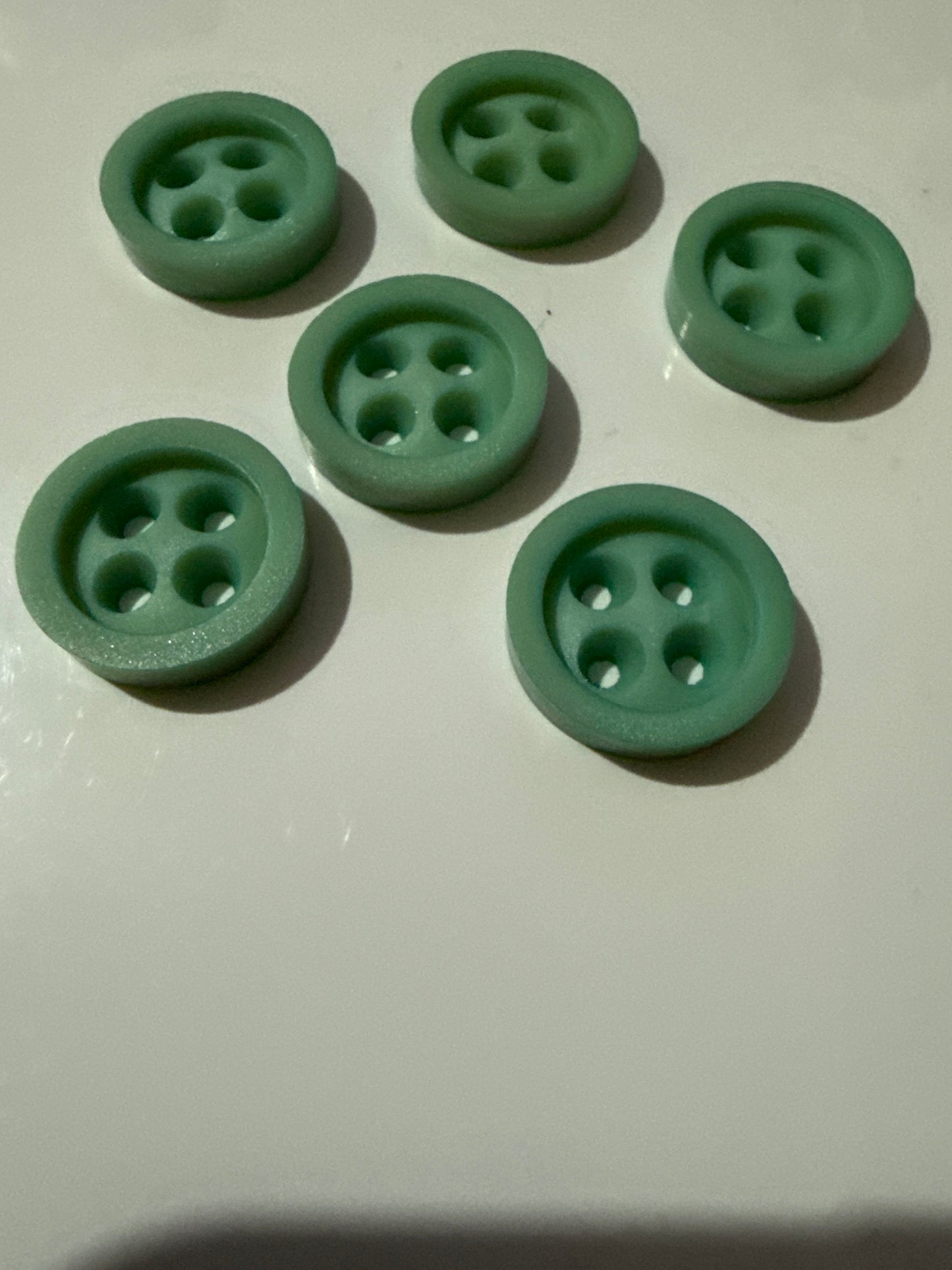 Buttons - Vintage Blue/Green #36