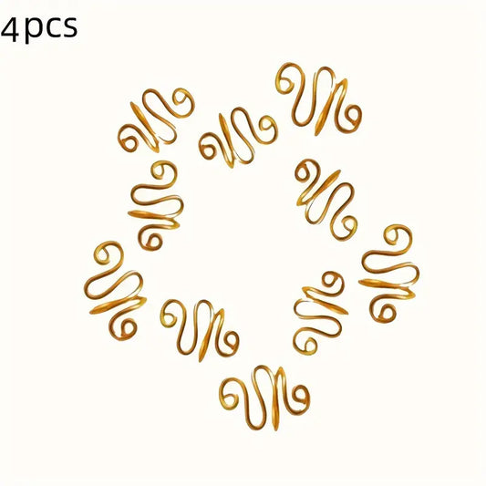 Ring - Tension guide for crochet/knitting - Gold