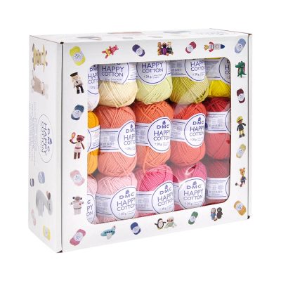 DMC Happy Cotton - 30x 20g box assorted