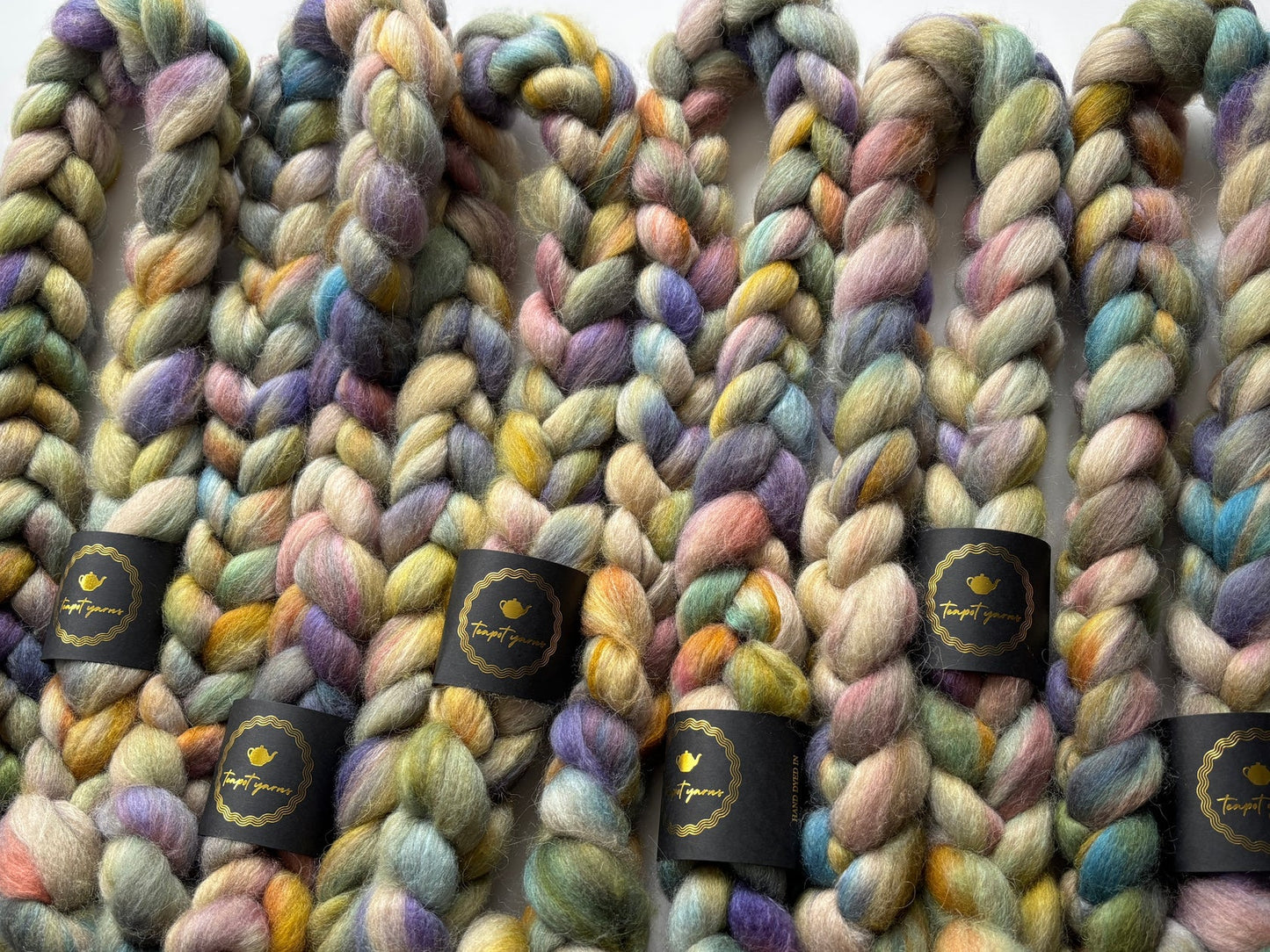 Pansy - Spinning Fibre - Teapot Yarns