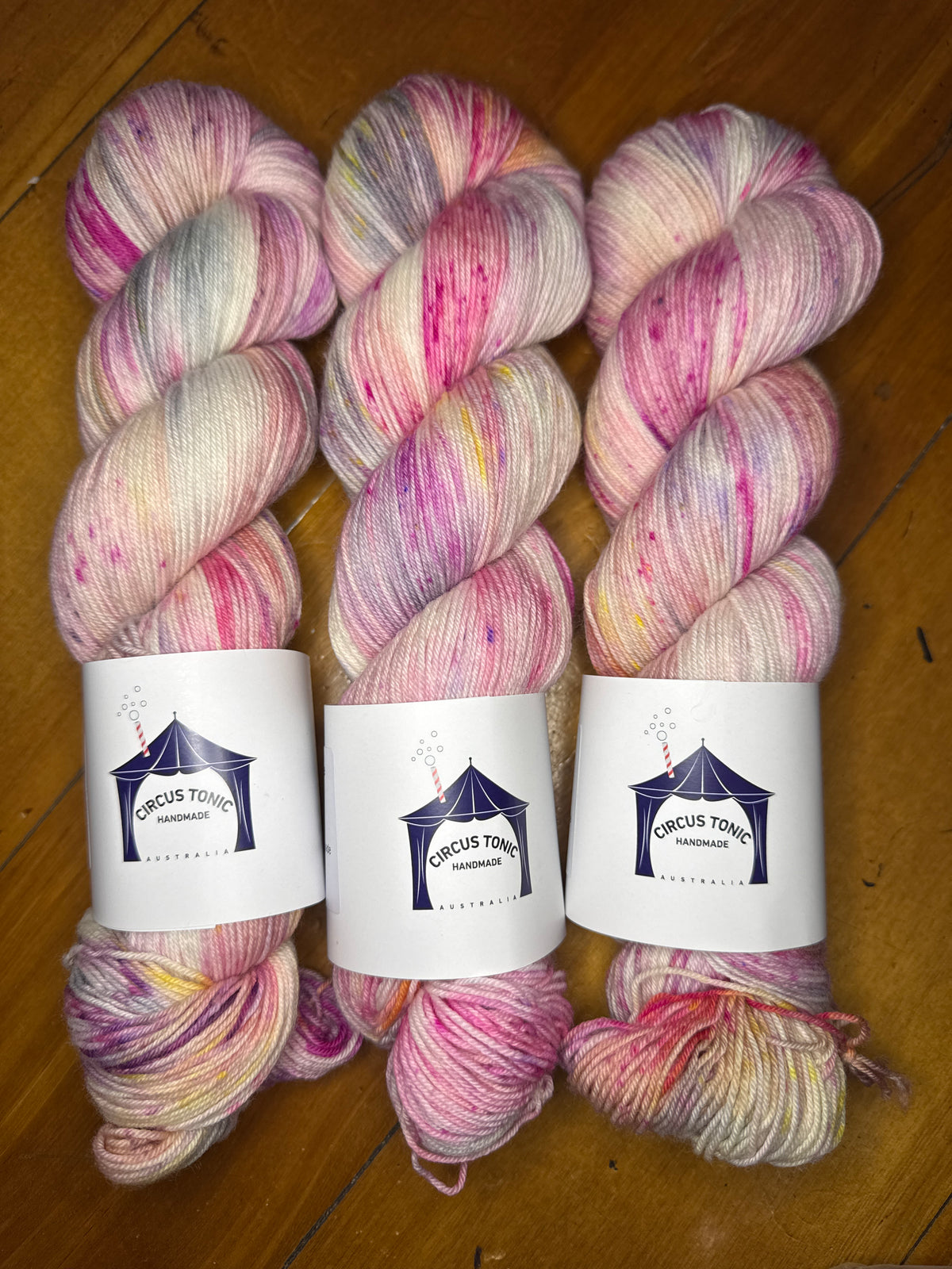 Jubilee Sock - Circus Tonic Handmade Yarn - Spritz
