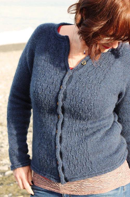 Tideline Cardigan - Hanging Rock Roost - PRINTED PATTERN