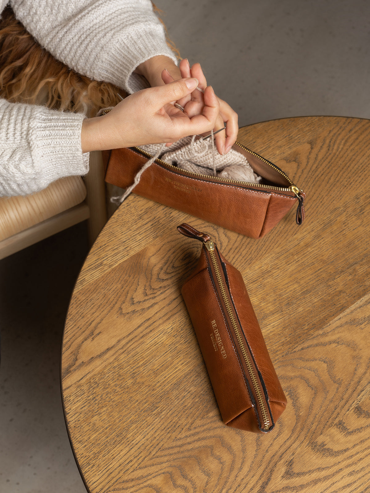 Re:Designed - Project 11 Accessory Case - Burned Tan