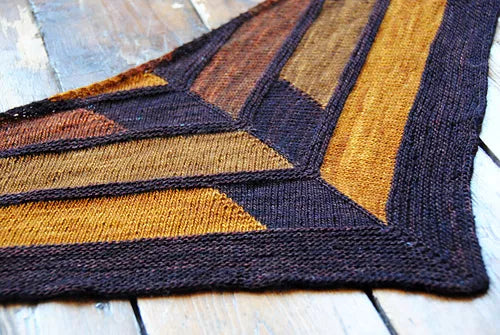 Earth and Sky - Westknits MKAL 2011 Shawl Kit - Fibre Co Road to China Light - 21 DAY PREORDER