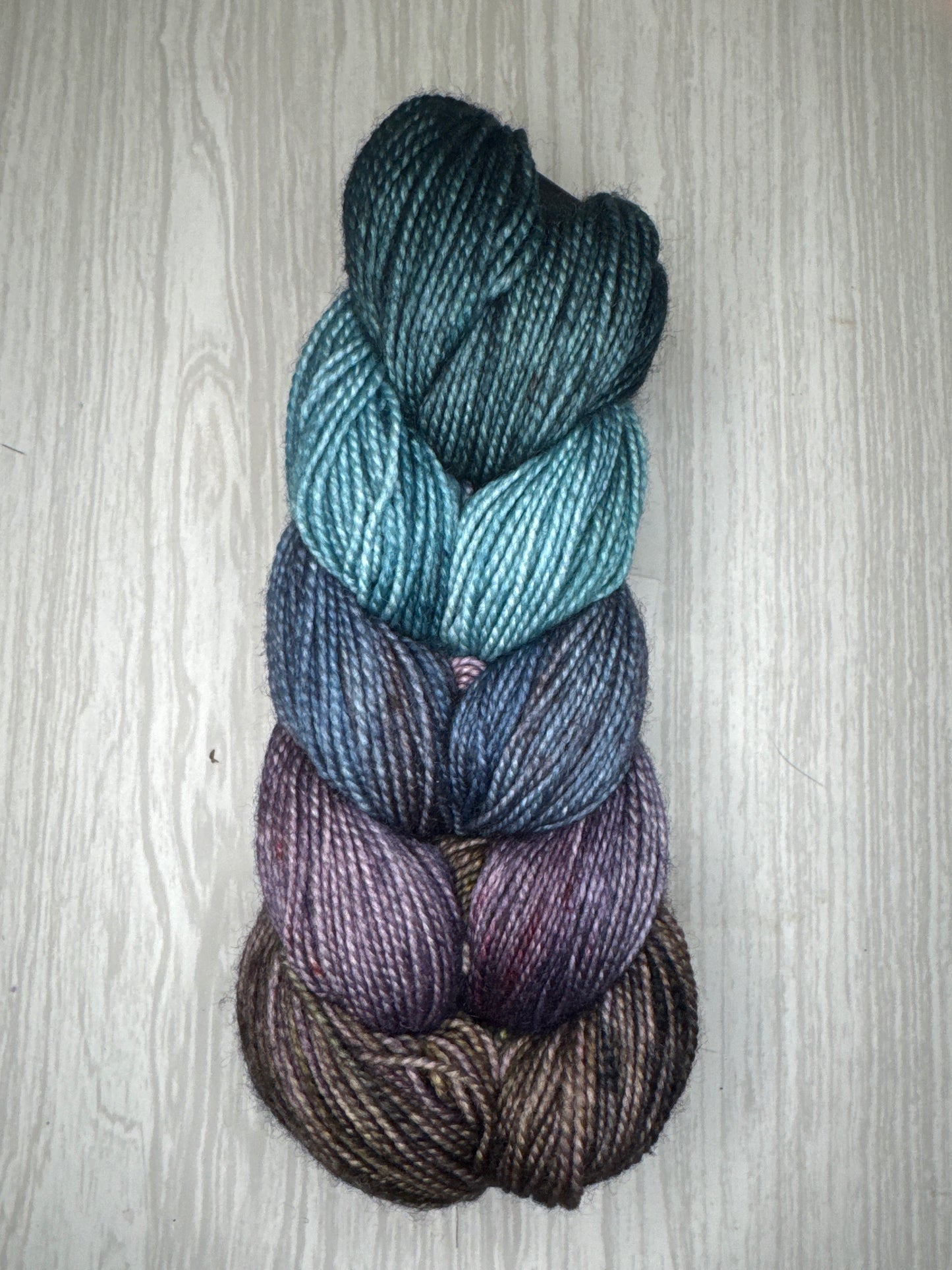 Oceania - 5 x Mini Skein Braid Sock Set - Yarnfloozy