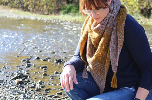 Etosha Shawl - Hanging Rock Roost - PRINTED PATTERN