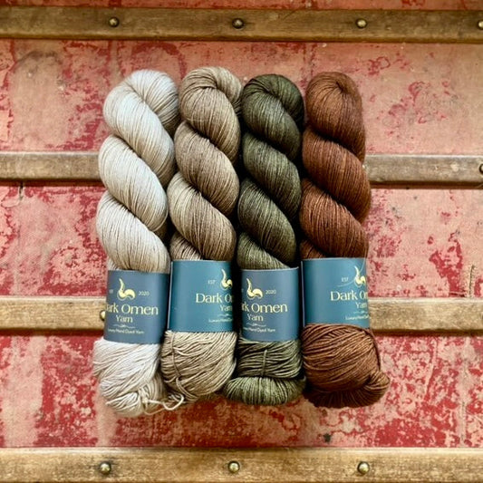 Tartan Shawl Kit - Dark Omen - Medusa - PREORDER 21 DAY DELIVERY