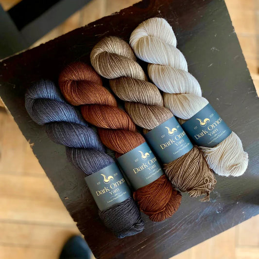 Tartan Shawl Kit - Dark Omen - Original - PREORDER 21 DAY DELIVERY