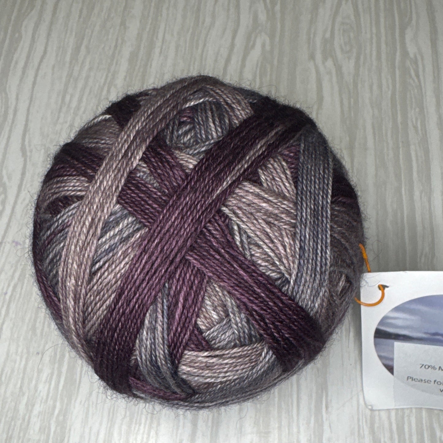 Machinist Self-Striping Sock Yarn #3 - Yarnfloozy