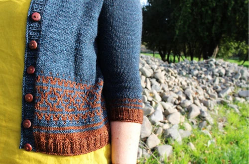 Clara-Jane Cardigan - Hanging Rock Roost - PRINTED PATTERN