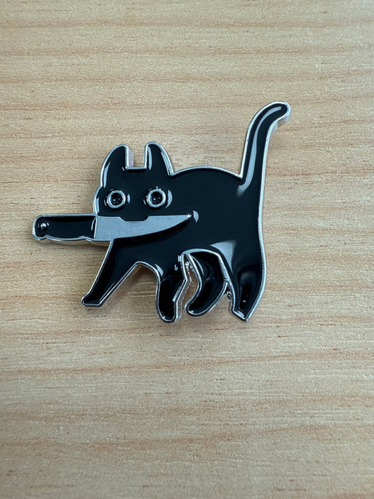 Needle Minder - Black Cat