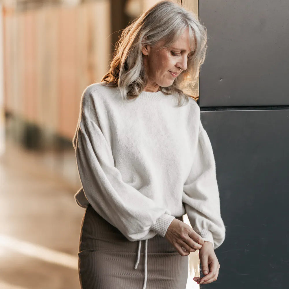 Gather Sleeve Sweater - Purl Foundry