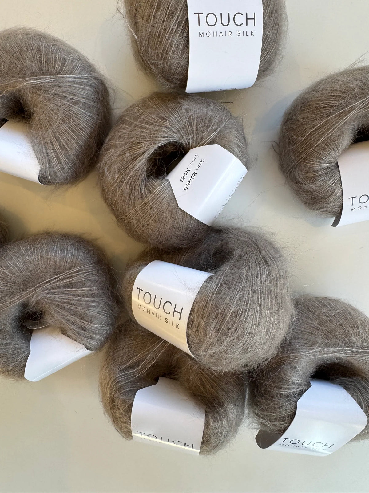 Bark Brown - Mohair Silk - Touch Yarn