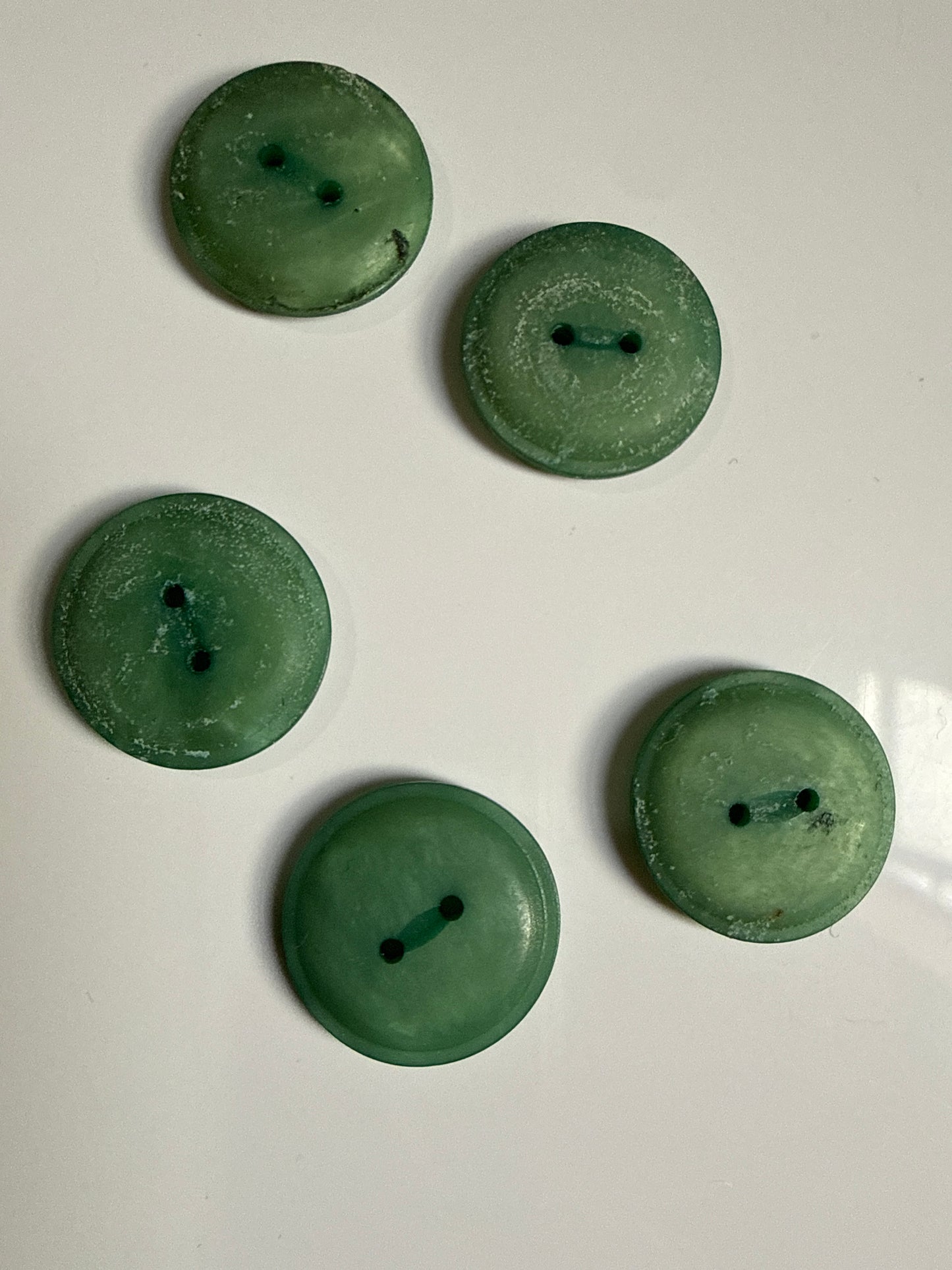 Buttons - Vintage Green #13