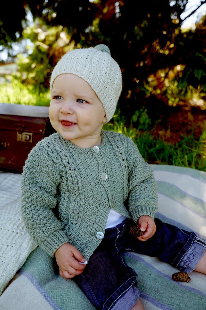 LisaFDesign - BC71 Addison Cardi and Beanie