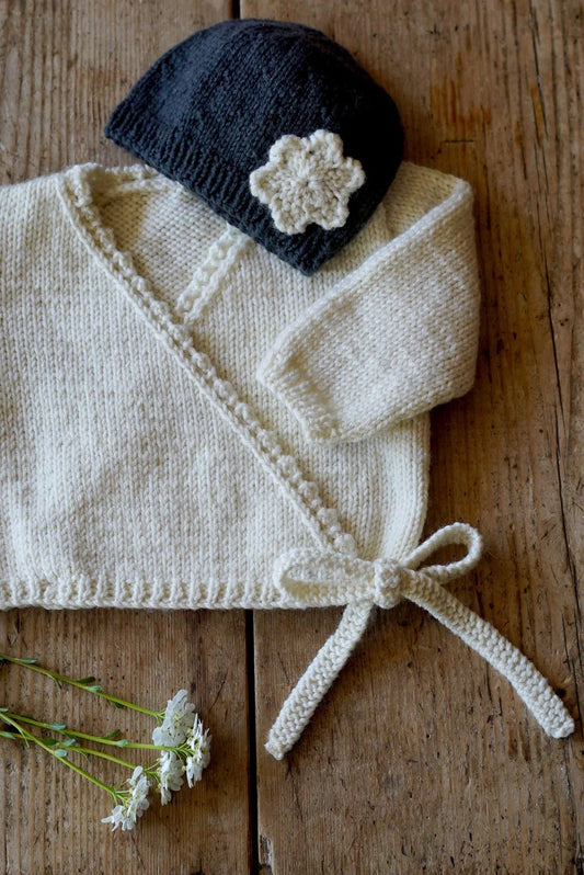 LisaFDesign - BC73 Sophia Wrap Cardi and Hat