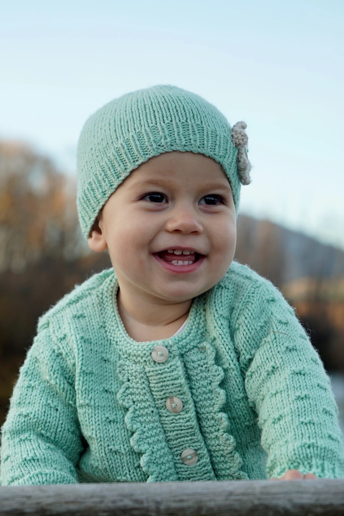 LisaFDesign - BC83 Imogen Cardi and Hat
