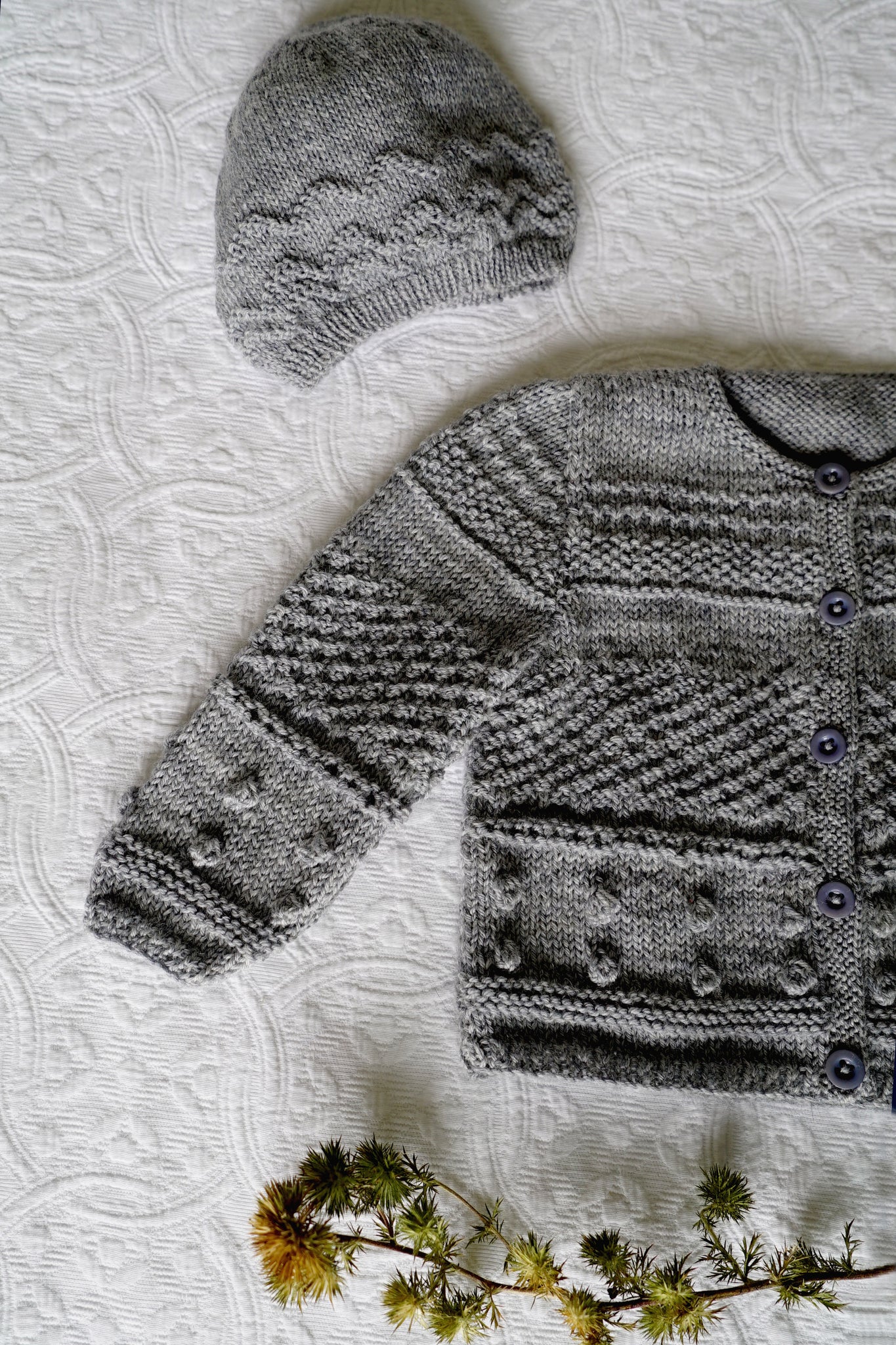 LisaFDesign - BC91 Frankie Cardi and Hat