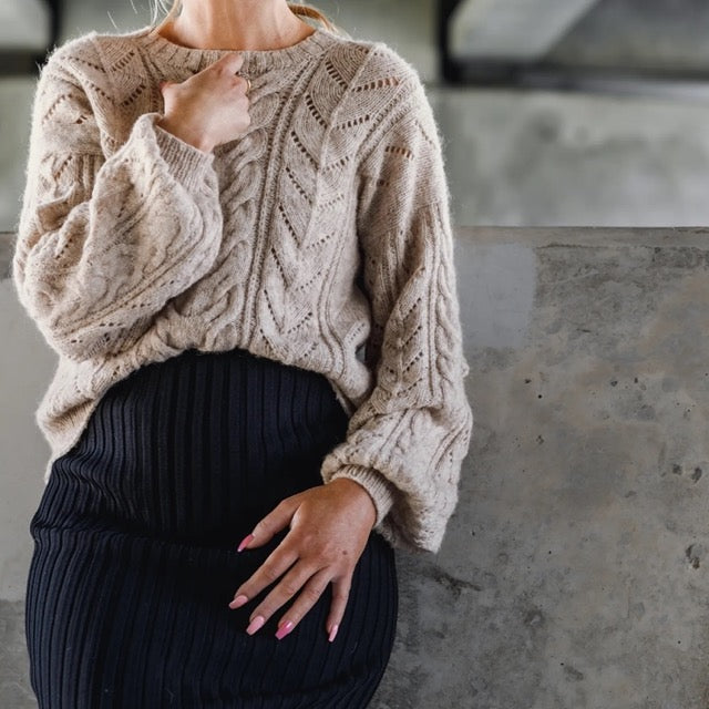 Purl Foundry - Cable Bay Sweater