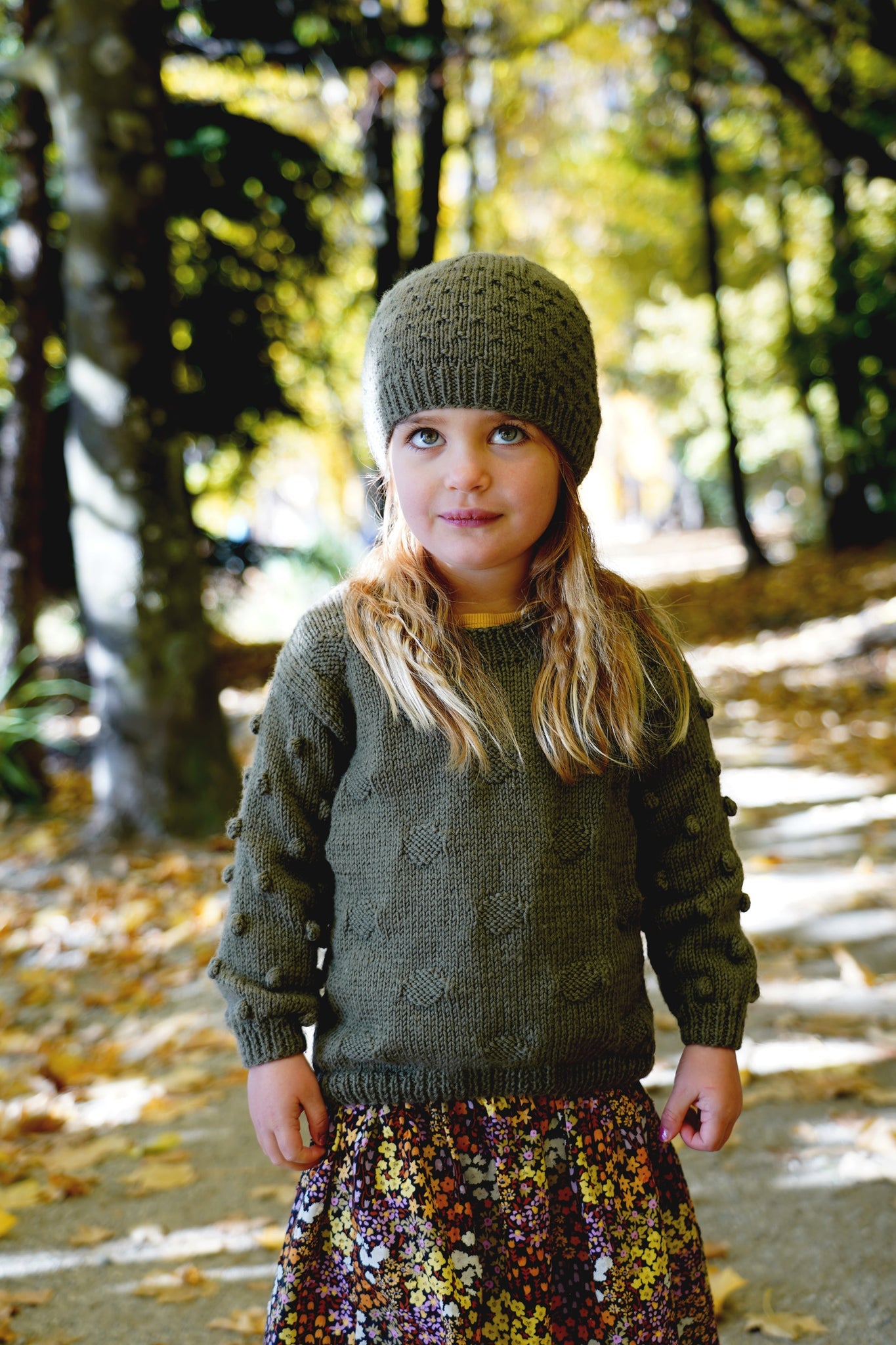 LisaFDesign - LF39 Olive Sweater and Hat