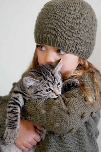 LisaFDesign - LF39 Olive Sweater and Hat