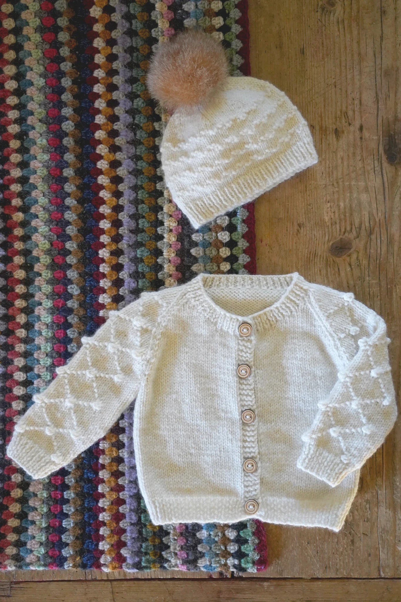 LisaFDesign - BC109 Scottie Cardi and Hat