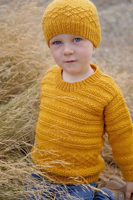 Goldie Sweater and Hat - LisaFDesign - LF40