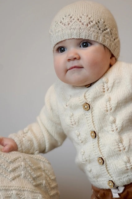 LisaFDesign - BC115 Verity Cardi and Hat