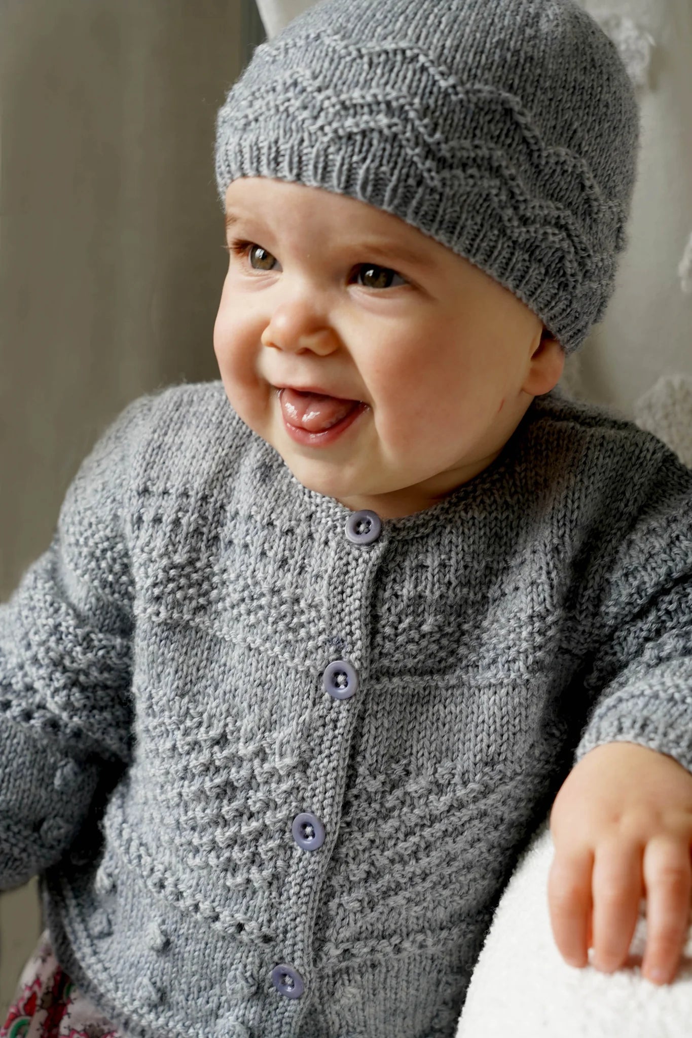 LisaFDesign - BC91 Frankie Cardi and Hat