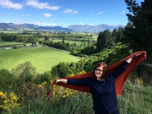 Four Peaks Shawl - Hanging Rock Roost - PRINTED PATTERN