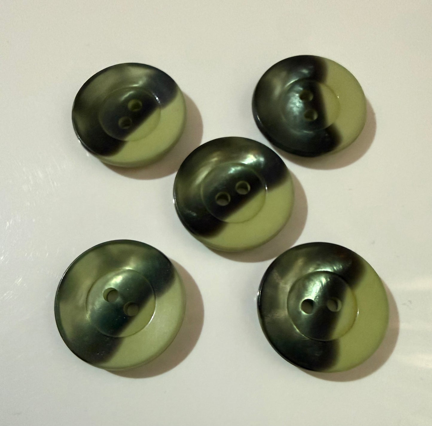 Buttons - Vintage Green #12