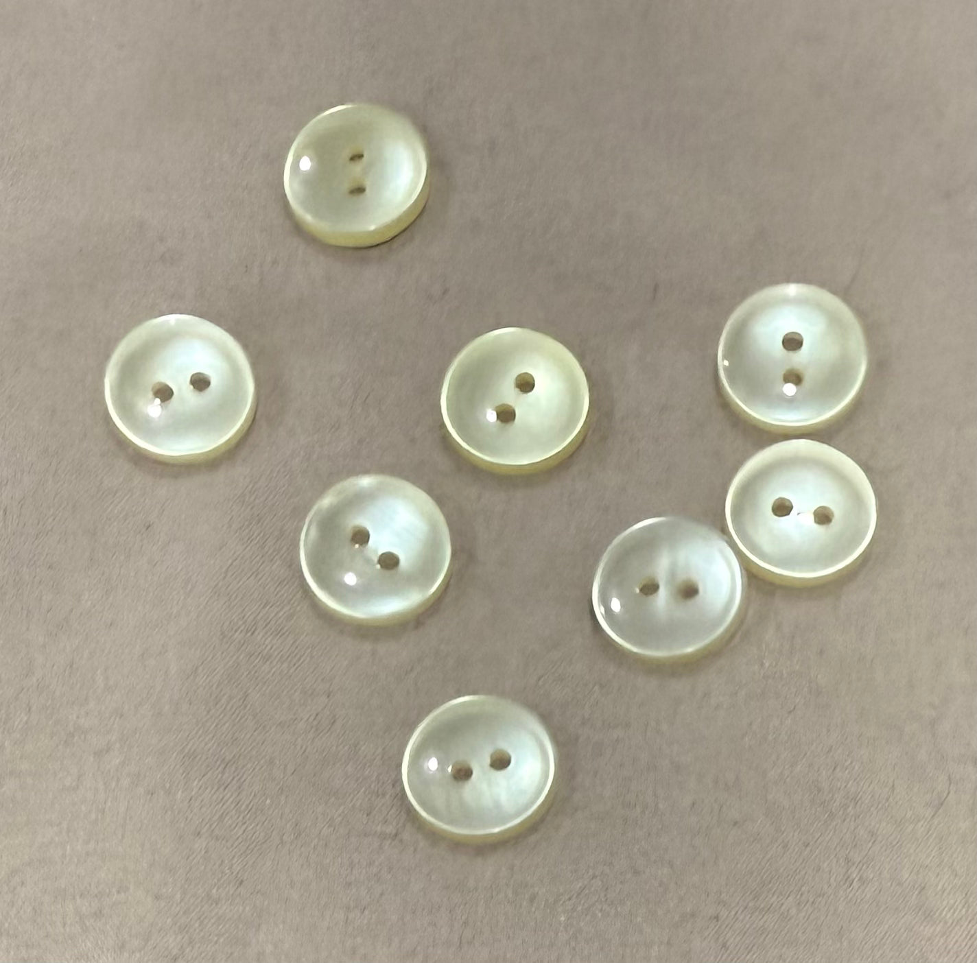 Buttons - Vintage Yellow #8