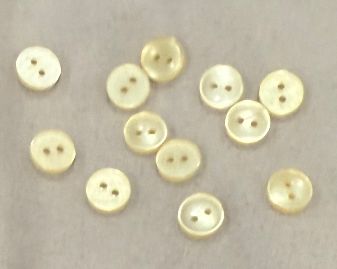 Buttons - Vintage Yellow #5