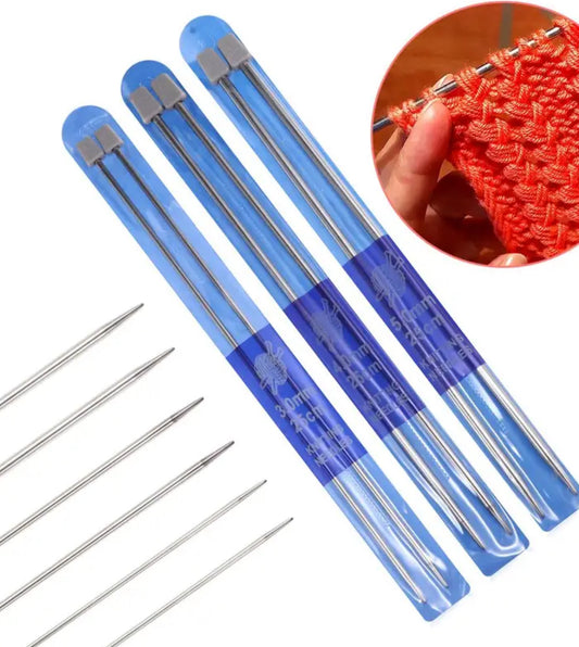 Single Point Knitting Needles - 25 cm length - 2.0 mm