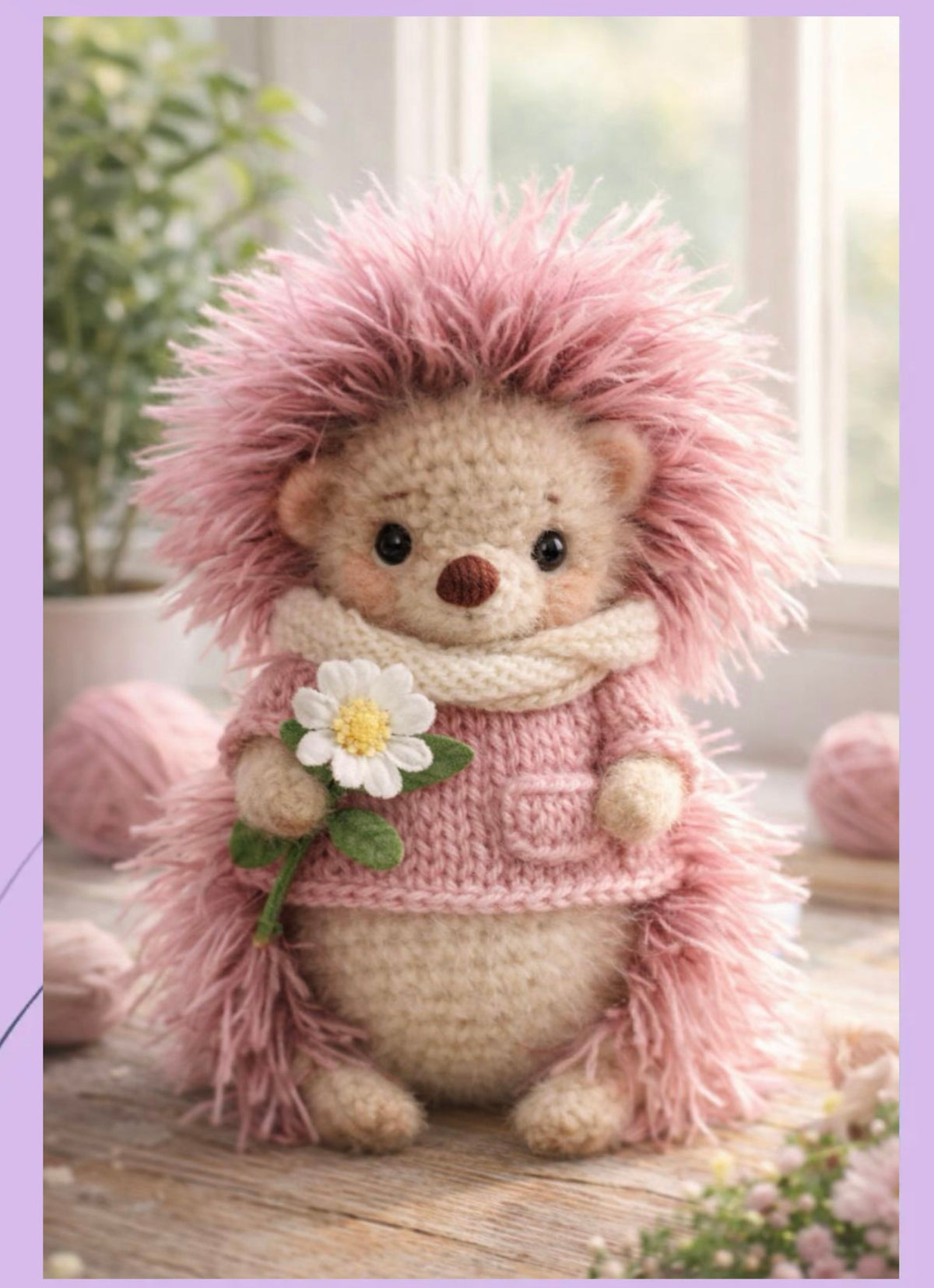Amigurumi Crochet Kit - Hedgehog