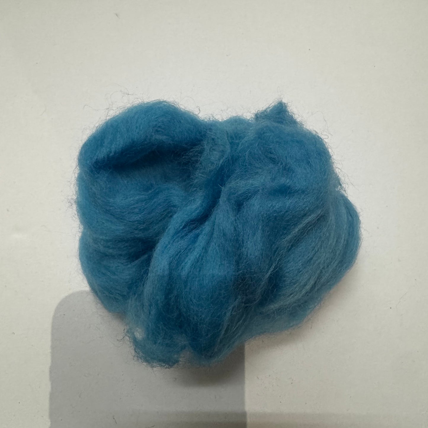 Needle Felting Corriedale Pack Small - Teal Blue