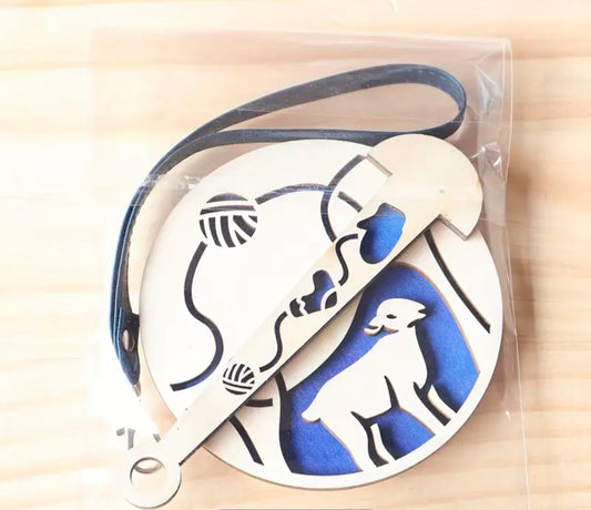 Mini Minder - Blue Lamb