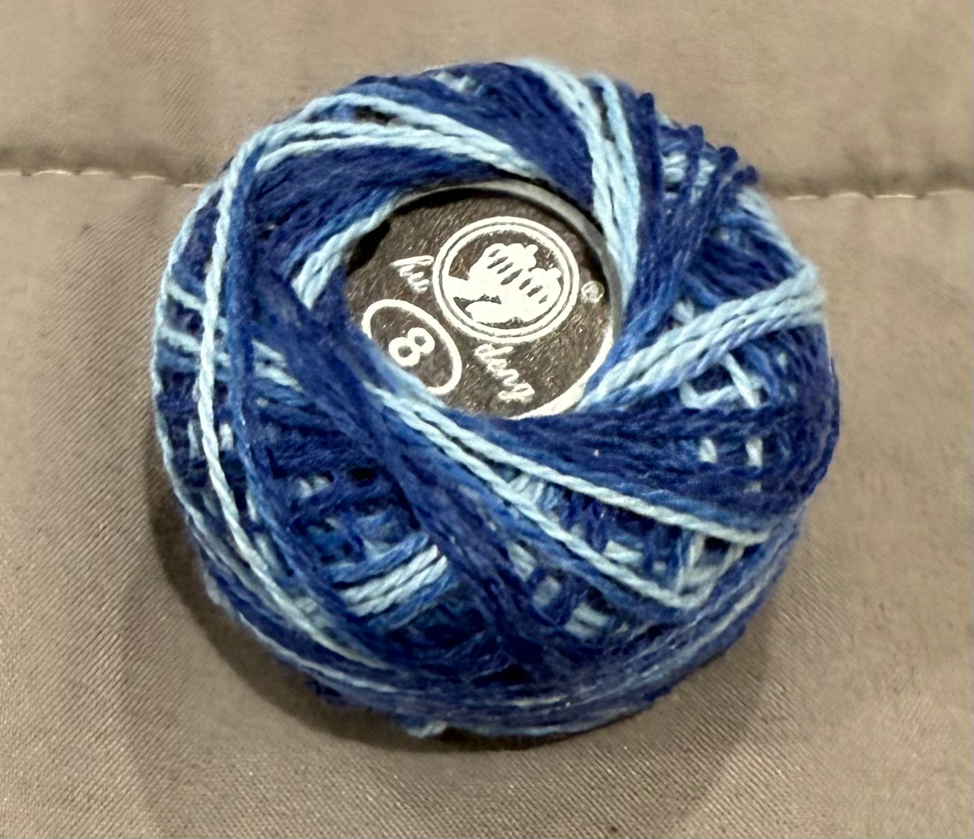 Cotton Thread - Spool x 1 - Blue Multi