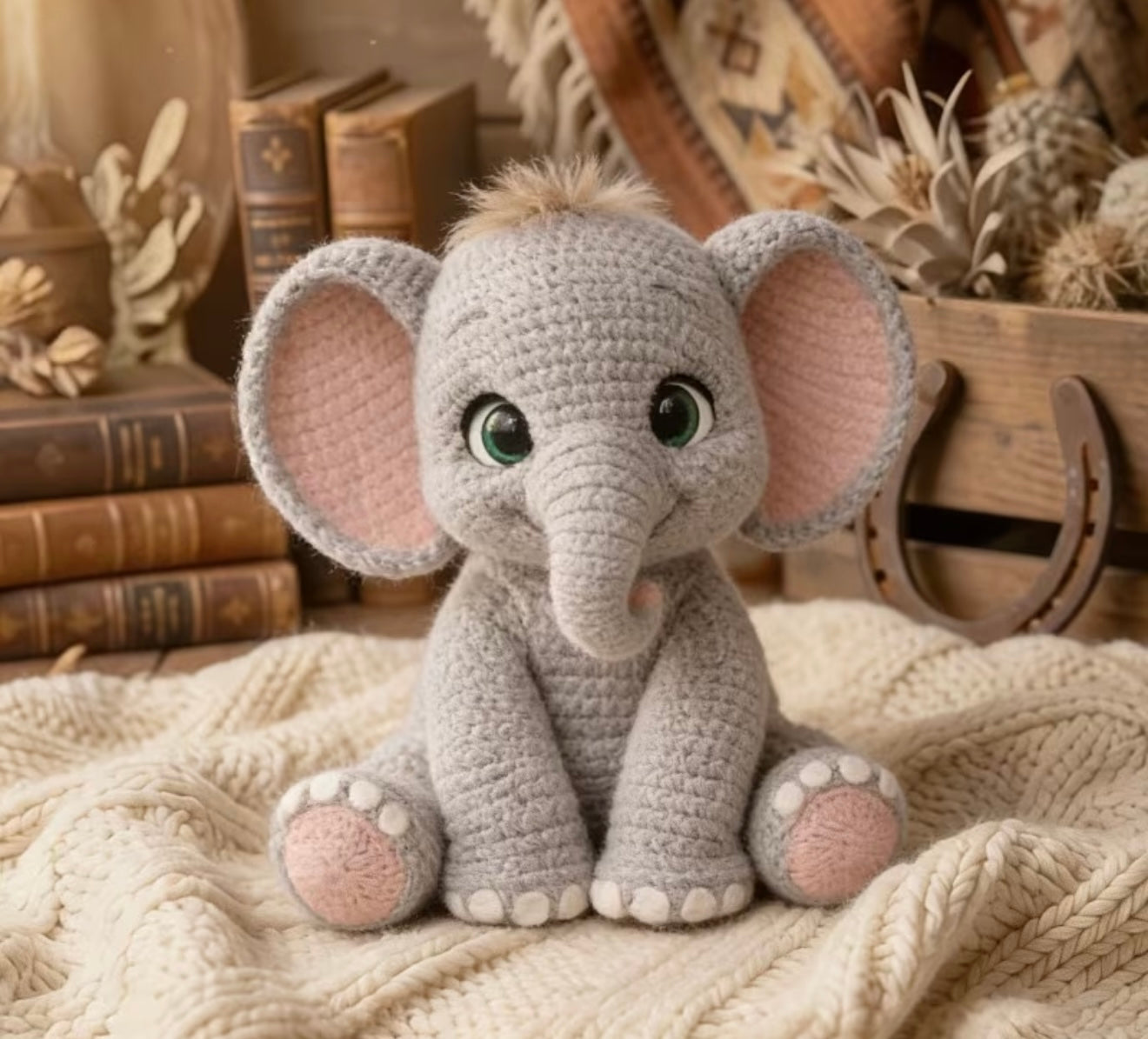 Amigurumi Crochet Kit - Elephant